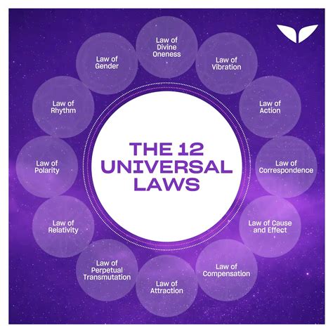 12 Universal Laws & How to Use Them