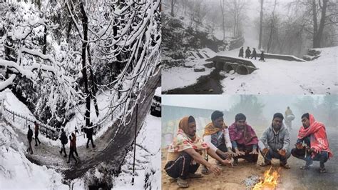 weather update in India Tsunami of cold from mountain to Rajasthan ...