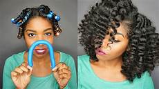 Flexi Rod Weave Hairstyles by The Curldaze Horseshoe Method Flexi Rod Set Hack Ft Tgin Flexi Rod Weave Hairstyles