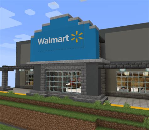 Image result for Minecraft Walmart Build