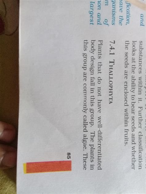 collect photographs of 5 plants each of the Thallophyta ,bryophyta ...