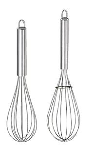 Kuber Industries 2.5 MM 2 Pieces Stainless Steel Hand Blender Mixer ...