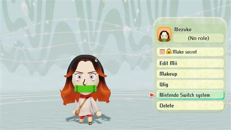 Image result for Miitopia Access Key Demon Slayer