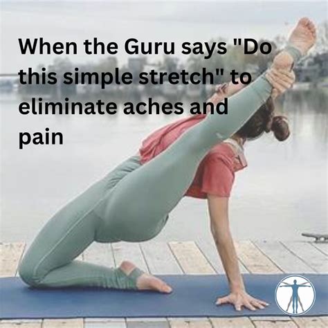 Over 40 and feel tight and stiff? A common solution is to s-t-r-e-t-c-h ...