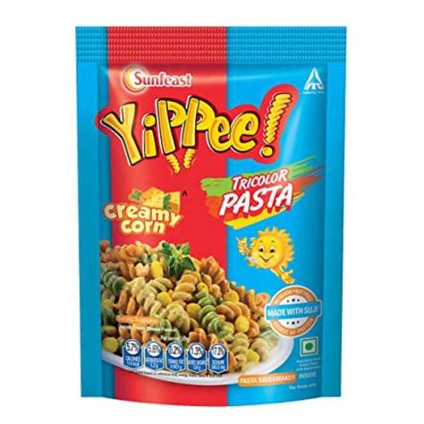 Sunfeast YiPPee! Tricolor Instant Pasta, Creamy Corn, 65g Price in ...