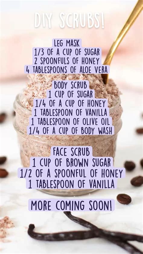 10 homemade body scrubs for glowing skin and their benefits – Artofit