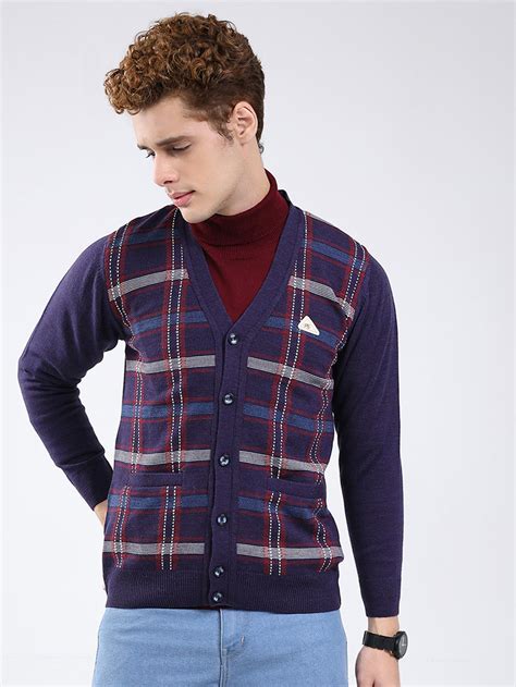 Buy Cardigan For Men Online - Men Cardigan Sweaters - Monte Carlo