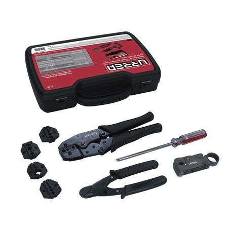 Urrea Basic coaxial cable tool set of 9 pieces. 314K | Zoro
