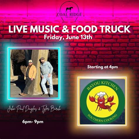 John Paul Douglas with Tyler Burch & The Bayou Kitchen, 1750 Honeyville ...