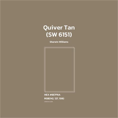 Sherwin Williams Quiver Tan (SW 6151) Paint - color codes, matching ...