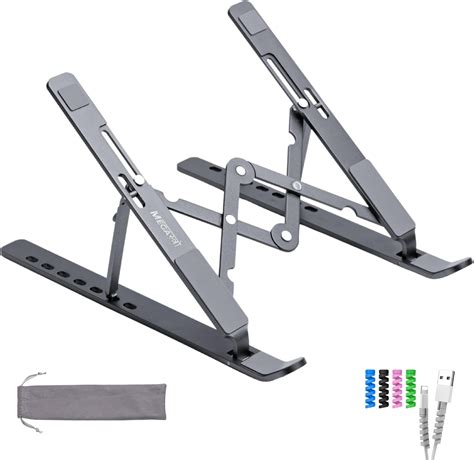 MegaStro® Laptop Stand for Desk with 7 Adjustable Angles, Aluminum ...