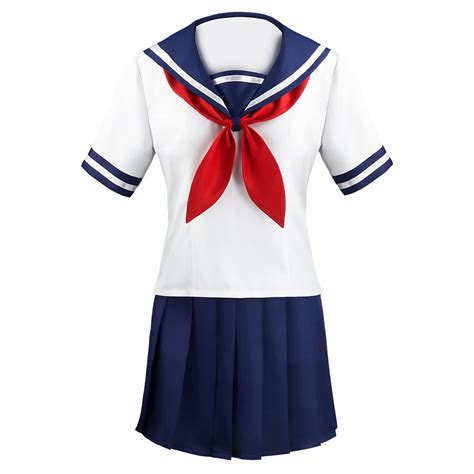 Buy My Sky Ayano Aishi Cosplay Costume Yandere-Chan JK School Uniform ...