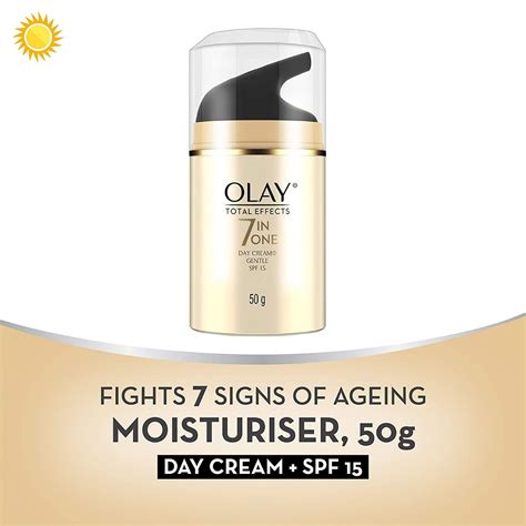 Olay Total Effects 7 in 1 Gentle Day Cream SPF 15, 50 gm Price, Uses ...