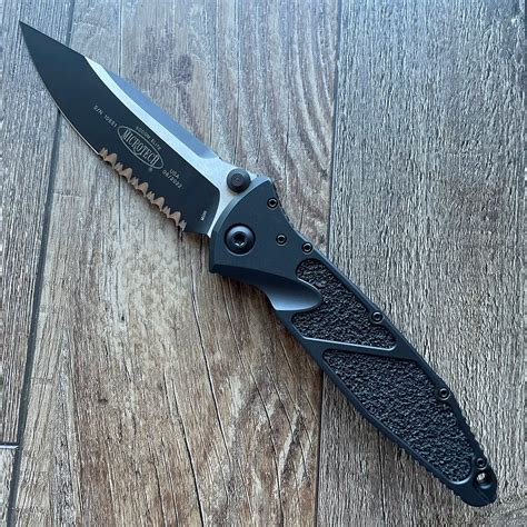 Microtech Socom Elite Manual S/E Tactical Black Serrated 160-2T ...
