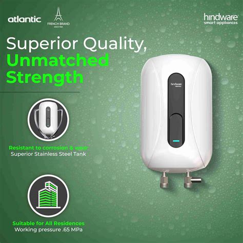 Hindware Smart Appliances IMMEDIO x 3 L Instant Water Geyser | High ...