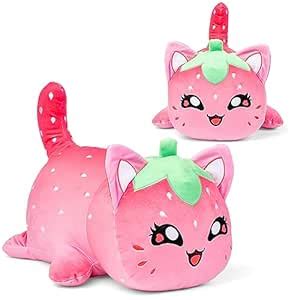 Aphmau MeeMeow Jumbo Plush Strawberry Jumbo Plush YouTube Gaming K ...