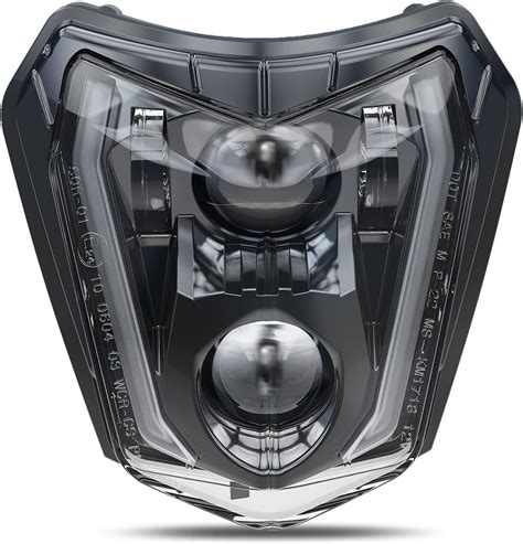 BICYACO Dirt Bike Headlight, 66W 3000LM DOT LED India | Ubuy