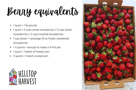 Strawberry Measurements Guide: For Jam, Pie and More