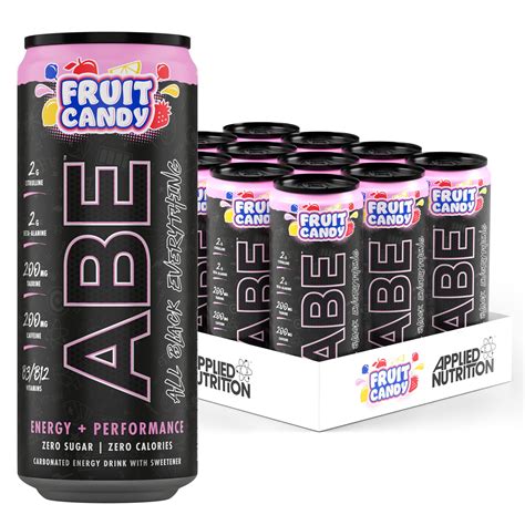 Buy Applied tion ABE Pre Workout Cans - All Black Everything Energy ...