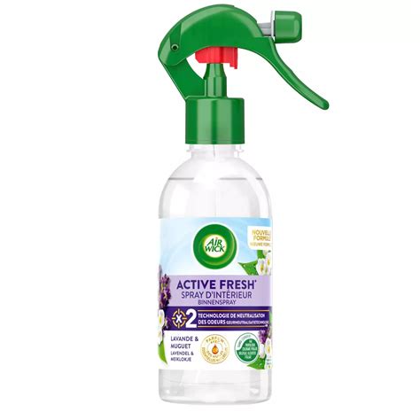 AIR WICK Spray neutralisateur d'odeur douceur de lavande et muguet ...