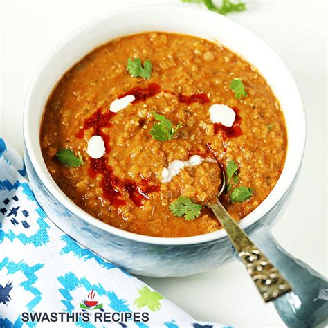 Masoor Dal Recipe Dal Easy Red Lentil Curry Sri Lankan Red Lentil Dal