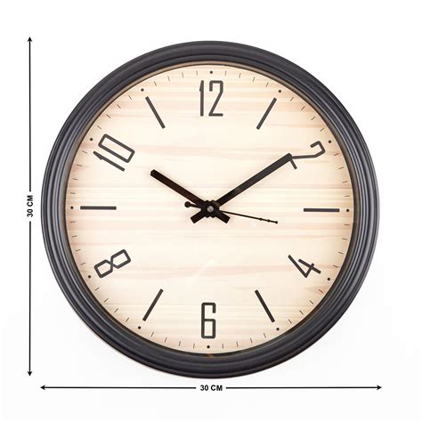 Buy Fiesta Mac Wall Clock - 30cm from Home Centre at just INR 999.0