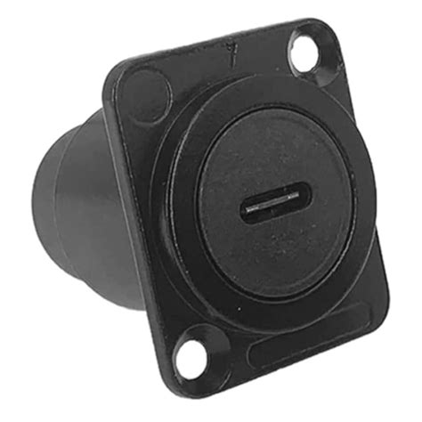 Probots 4Pin Type C Female to Solder Type Panel Mount Connector ...
