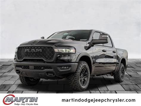 New 2025 RAM 1500 Rebel 4×4 Crew Cab 57 Box Crew Cab in Bowling Green #C25004 | Martin Dodge ...