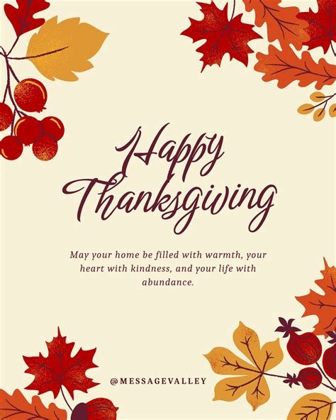 Happy Thanksgiving Wishes for Family & Family Members » Message Valley
