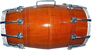 NSR DHOLAK NUT BOLT IN MANGO WOOD : Amazon.in: Musical Instruments