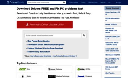 DriverGuide Free 的图像结果