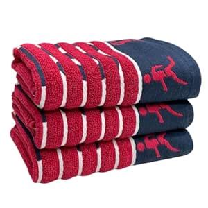STAMIO Cotton 450 GSM Hand Towel Set of 3, 40 X 60 Cm Sports, Gym ...