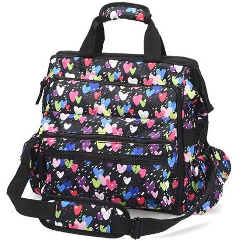 Nurse Mates Ultimate Nursing Bags Color: Raining Hearts - Walmart.com