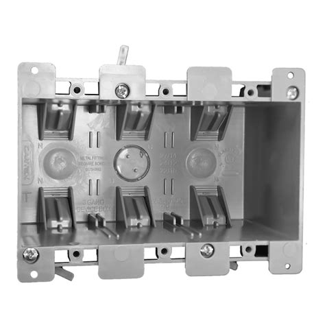 CANTEX 3 -Gang PVC Old work Switch/Outlet Electrical Box in the ...