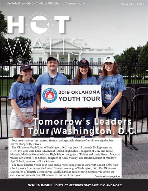 2019 August Cookson Hills Electric Hot Watts by Inside Information, Inc ...