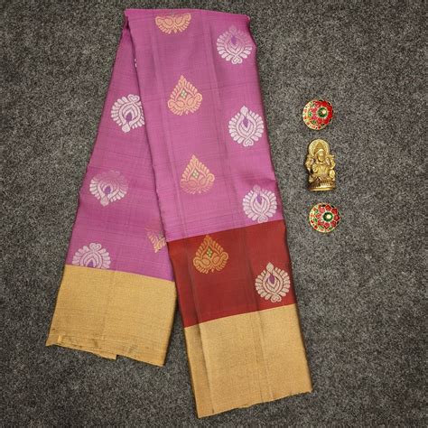 Kanchi Pattu Bentex Border Butta Saree – Ambica Wedding Mall