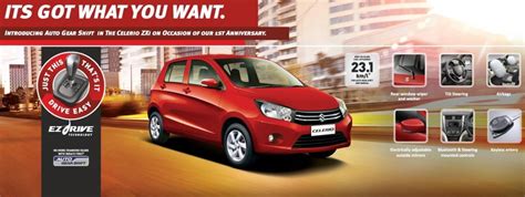 Maruti Celerio ZXi AMT Launched! Price – INR 4.99 Lacs [Pics & Details ...