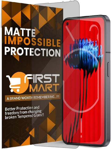 FIRST MART Screen Protector For Nothing Phone 1 5G / Nothing (1) 5G ...
