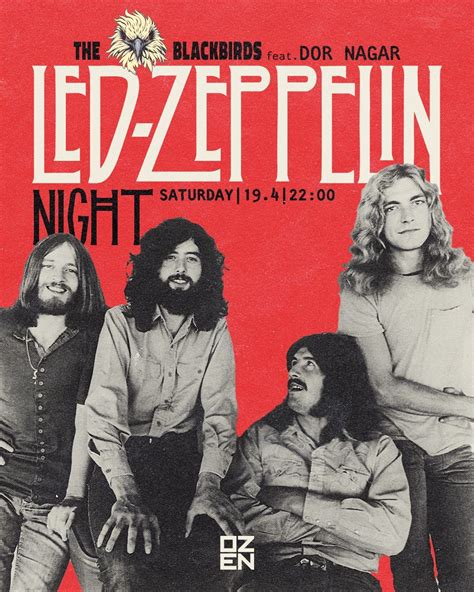 The Blackbirds FEAT. Dor Nagar | Led Zeppelin Passover Festival | Ozen ...