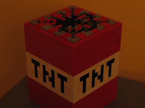 Image result for How Build LEGO Minecraft TNT Block