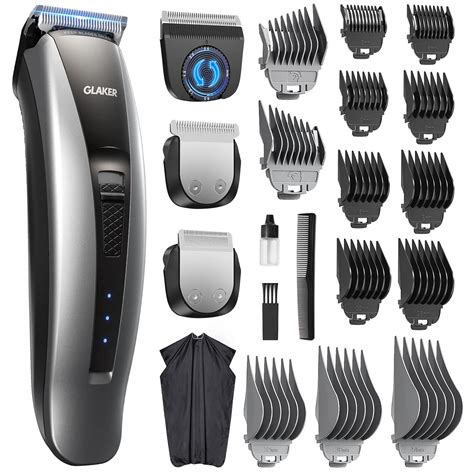 Amazon.com: Cordless Hair Clippers for Men - GLAKER 3 in 1 Versatile ...