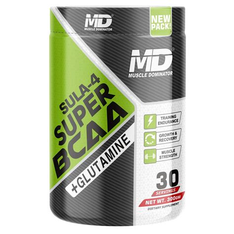 Buy Muscle Dominator Sula-4 Series | Super BCAA + Glutamine | Branch ...