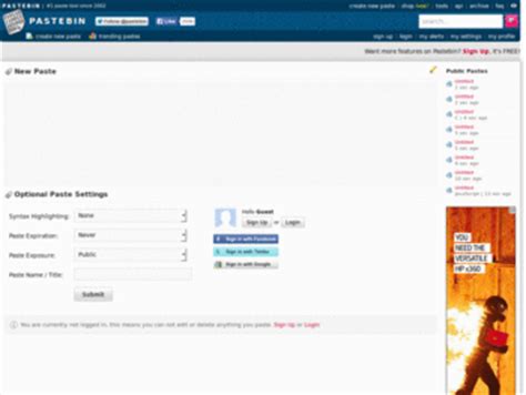 Image result for Pinterest Pastebin