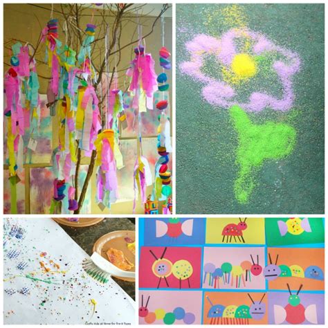 Image result for Spring Process Art for Kids