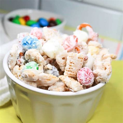 White Trash Recipe (White Chocolate Chex Mix) - Home at Cedar Springs Farm