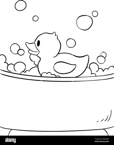 Rubber Duck Clip Art Black And White