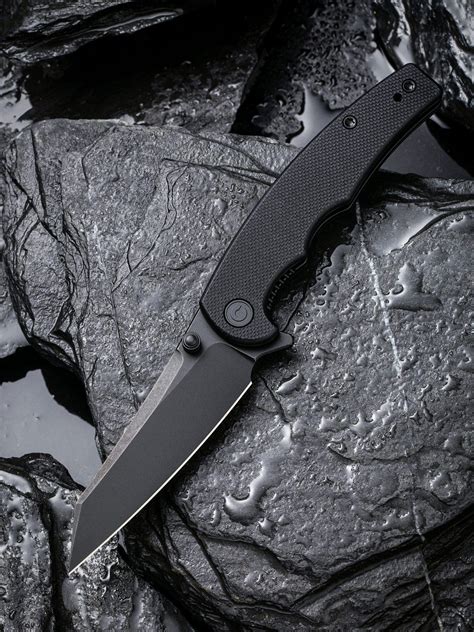 CIVIVI P87 Linerlock Flipper Nitro-V Steel Black G10 C21043-1