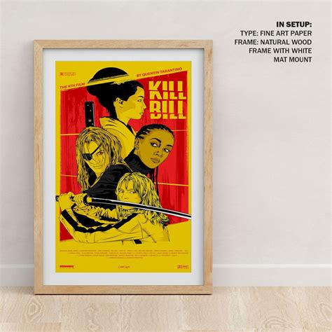 Kill Bill Movie Poster: Buy Hollywood & Famous Movie Posters – Dessine Art