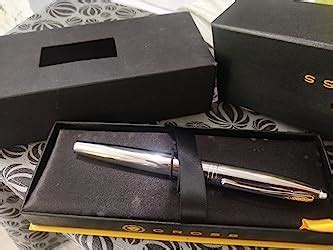 Cross Calais Chrome Ball Pen, Blue : Amazon.in: Office Products