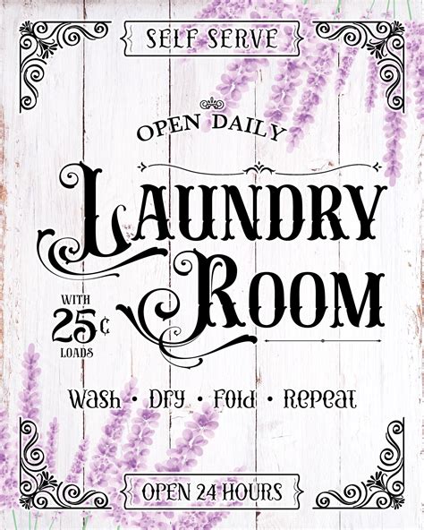 Laundry Room Sign Printable - Printable Board Games